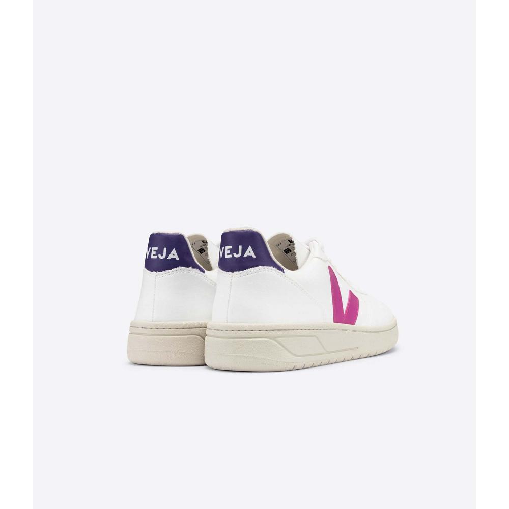 Veja V-10 CWL Tenisky Damske White/Purple | SK 655ILH